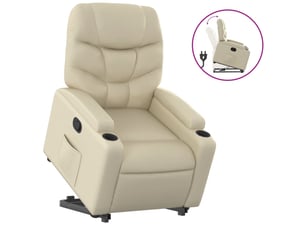 Fauteuil fixe  <strong></strong> Tissu beige