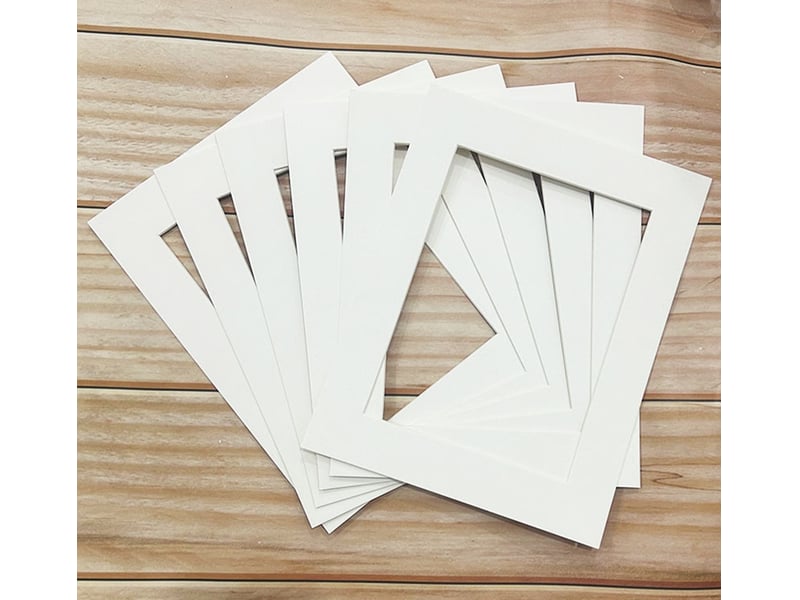  Passe-partout 15x20cm ouverture 10x15cm – blanc, lot de 20  - Conforama B