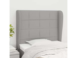 Tete de lit A poser largeur 103 cm <strong></strong> <strong></strong> argenté