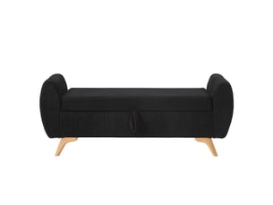 Banquette lit convertible couchage Quotidien <strong></strong> <strong></strong> noir