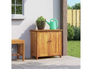 Meuble de rangement, armoire de jardin 75x35x70 cm bois massif d'acacia
