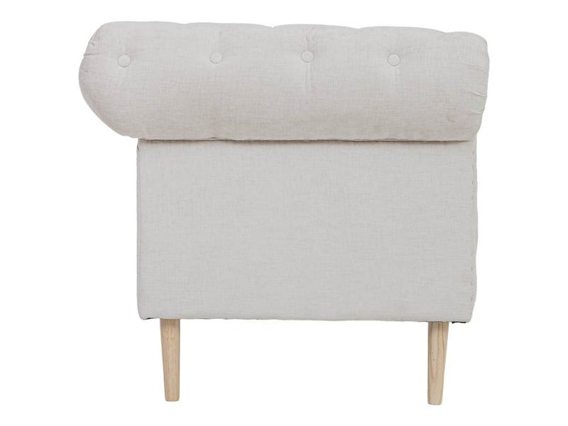  Canapé deux places en tissu gris 170x77x75 cm h  - Conforama E