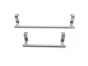 Barre de serviette en acier inoxydable, murale, 23,7cm, rack sans punch durable