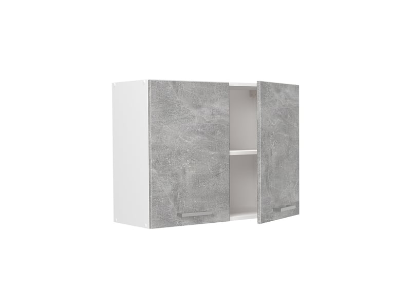  Vicco armoire en verre, bétonblanc, 80cm  - Conforama C