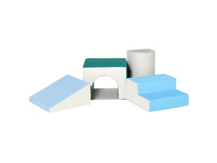 4pcs module motricité bébé parcours motricité bébé en mousse epe pour enfants d'âge préscolaire, multicolore
