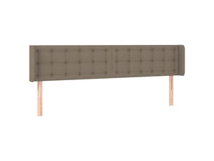 Tete de lit A poser largeur 183 cm   taupe