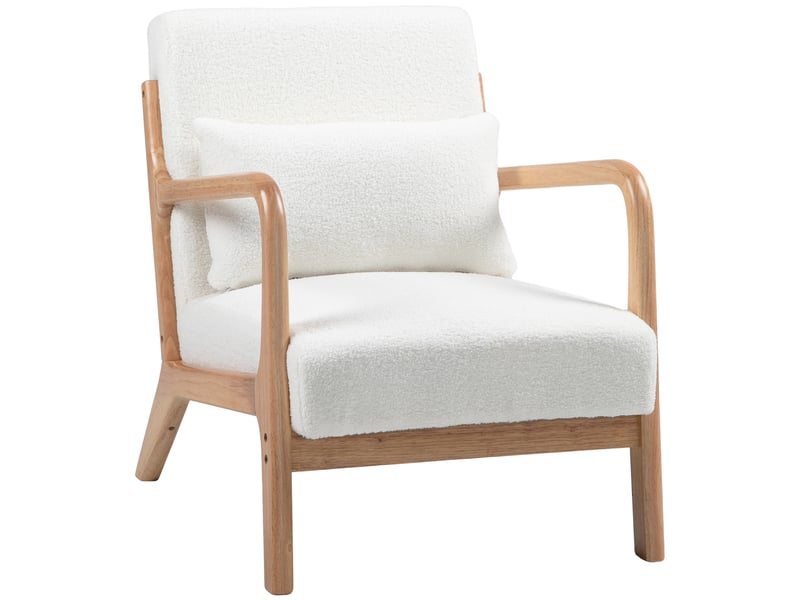  Fauteuil lounge – assise profonde – accoudoirs confort  - Conforama A