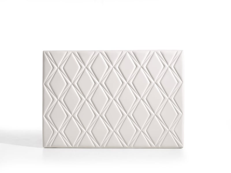  Tête de lit en simili cuir rubí - simili cuir, rembourrage mousse, fabrication artisanale 8435720010473 - Conforama A