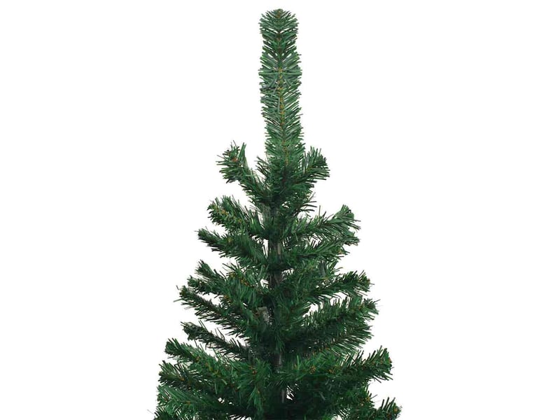  Sapin de noël, arbre de noël artificiel pré-éclairé et boules l 240 cm vert cf61663  - Conforama D