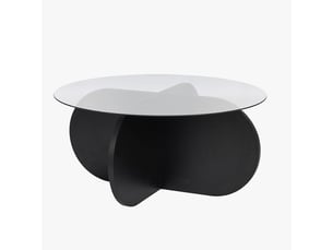 Table basse  coloris noir MOBILIER DECO 