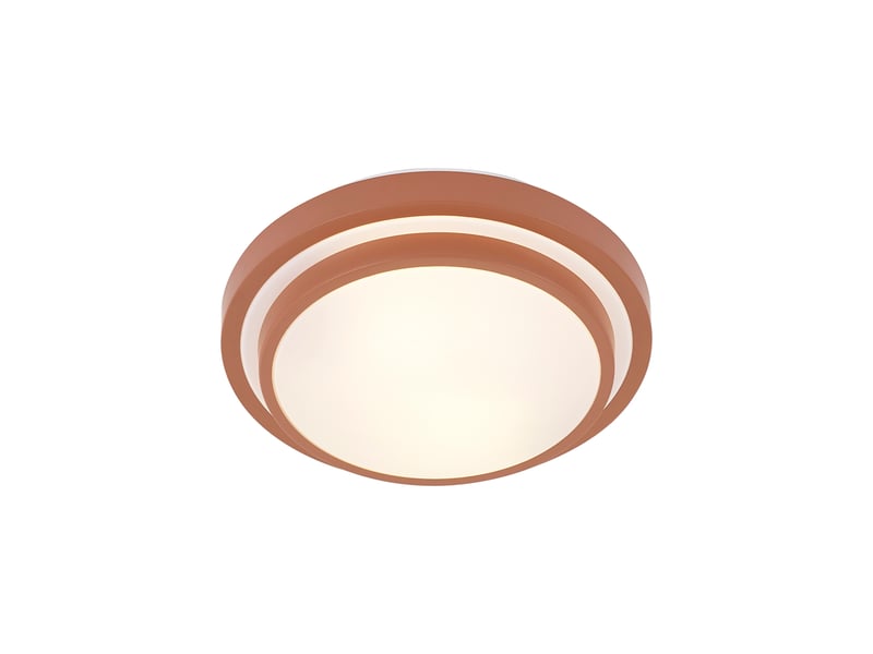Moderne plafondlamp sienna met wit 34cm ip44 - walden  - Conforama E