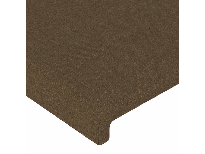  Tête de lit, décoration murale marron foncé 160 x 5 x 78 cm tissu shl33677  - Conforama D