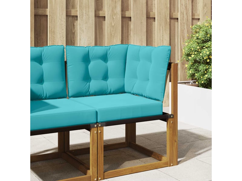  Coussin de canapé d'extérieur, coussin de chaise polyester turquoise cf54172  - Conforama B