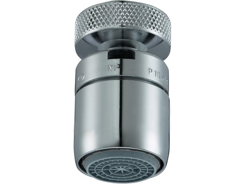  Mousseur avec régulateur de jet, finition chrome  - Conforama C