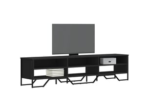 Meuble tv coloris noir 180 cm <strong></strong>  <strong></strong>