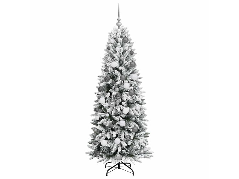 Sapin de noël, arbre de noël artificiel blanc 180 cm cf61270 - Conforama D