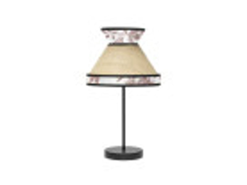  Lampe à poser fabrilamp constantinopla beigerouge 1 x e14 45 x 20 x 20 cm 248871007 - Conforama B