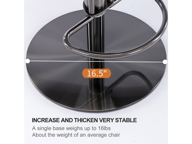  Tabouret de bar pivotant à hauteur réglable en cuir brun W3395P310237 - Conforama E