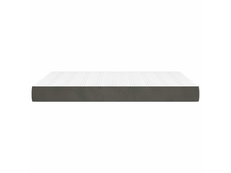  Matelas de lit à ressorts ensachés fermeté moyenne gris foncé 140x200x20 cm shl83367  - Conforama D