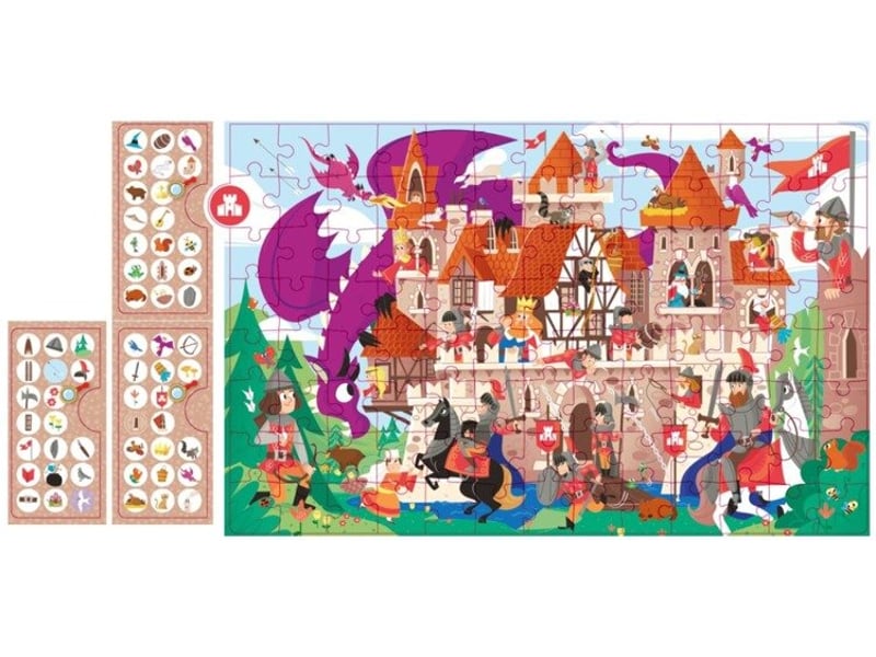 Puzzle chateau observation 104 pieces 17916 - Conforama B