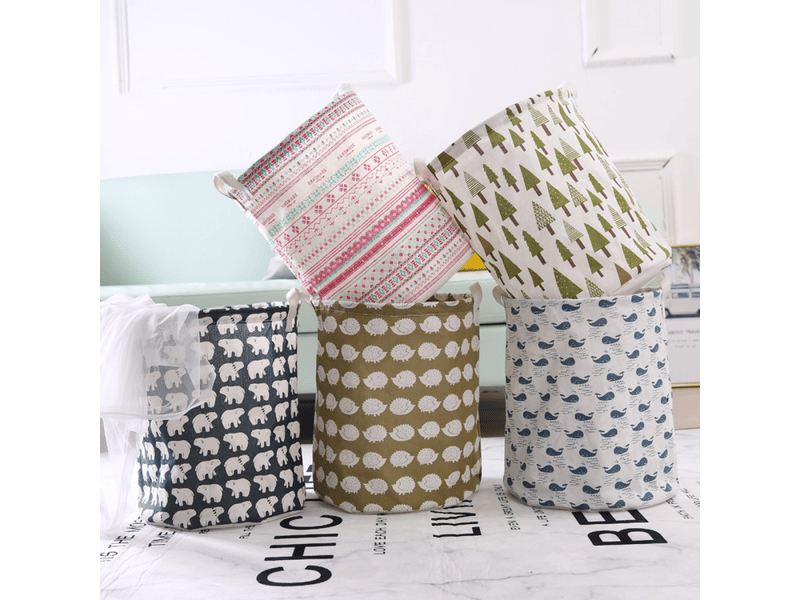  Panier à linge sale et sac à mailles pour le linge - conteneur de rangement pliable - panier à linge sale avec poignée - panier à serviettes  - Conforama C