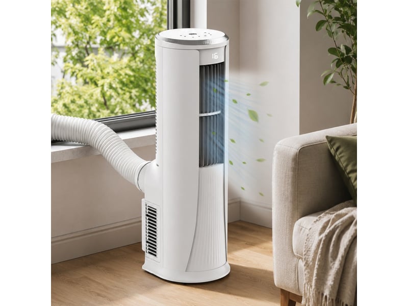  Radiola - rad pac16k - climatiseur mobile réversible wifi - 16000 btu - 4 en 1 - 40 m²  - Conforama E
