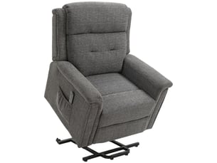 Fauteuil relax électrique  RAELUNYI Cuir / Tissu noir