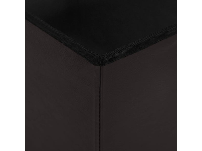  Banc chambre, banc de rangement pliable marron 180 kg 80 l 77x38x38 cm  - Conforama E