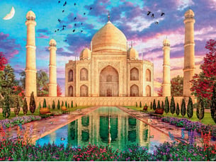Puzzle 1500 p - taj mahal enchante