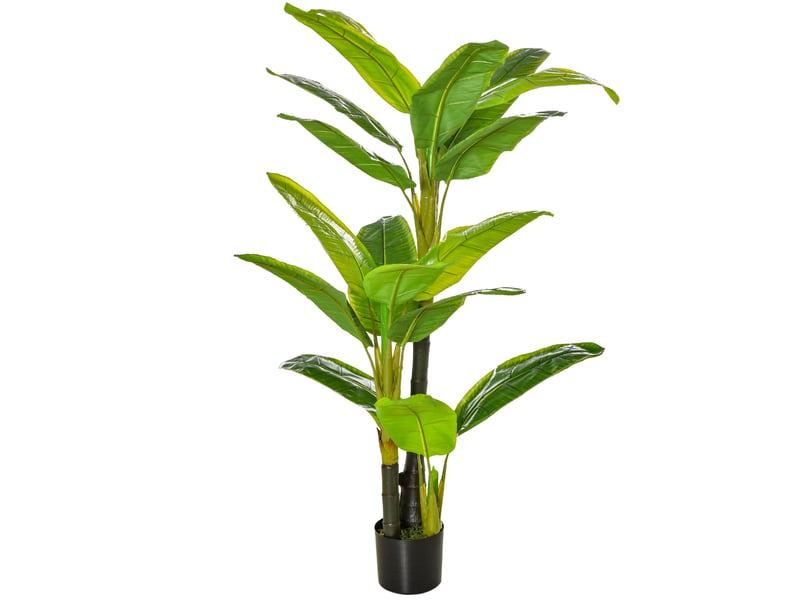  Bananier artificiel 150 cm décoratif vert  - Conforama A