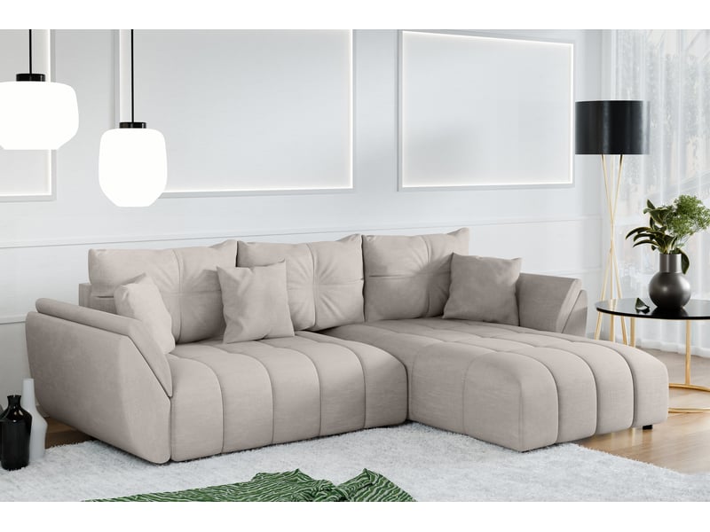 Canapé méridien antalya canapé d angles convertible beige Antalya - Conforama B