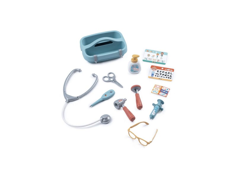  Chariot de jeu medecin smoby medical doctor 12 accessoires avec lumieres et sons SMO3032163402091 - Conforama B