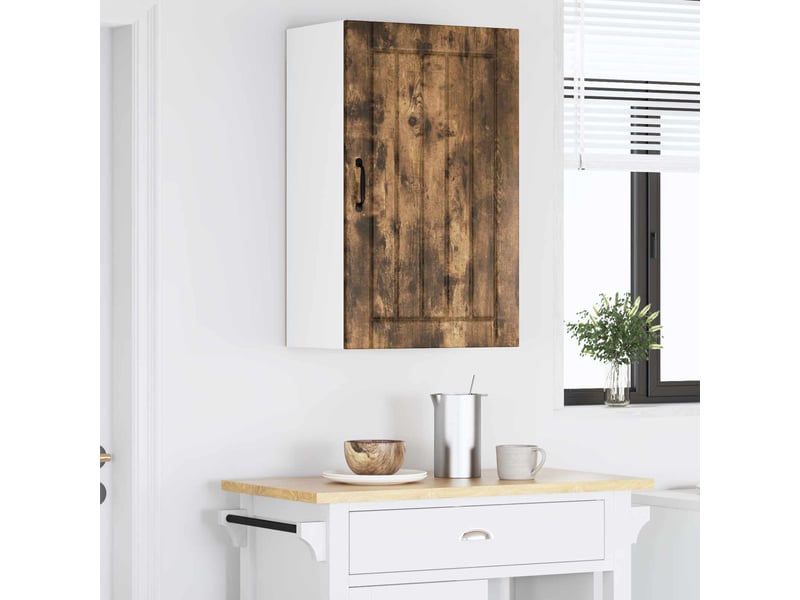  Armoire de cuisine chêne fumé 50x31x80cm bois d'ingénierie shl2261  - Conforama D