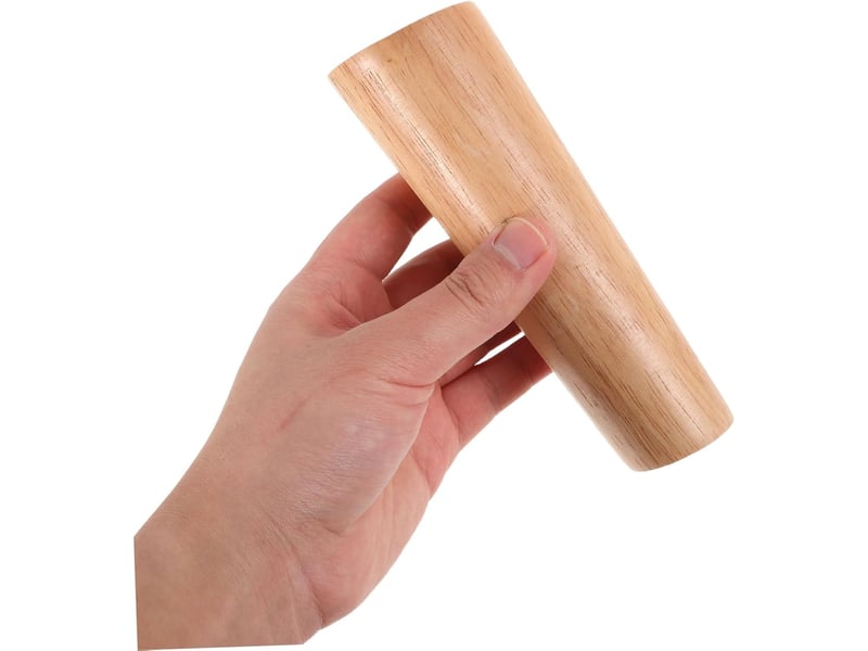  4pièces meuble bois massif ronds réglables pour table basse et commode de rechange pour canapé et autres meubles  - Conforama D