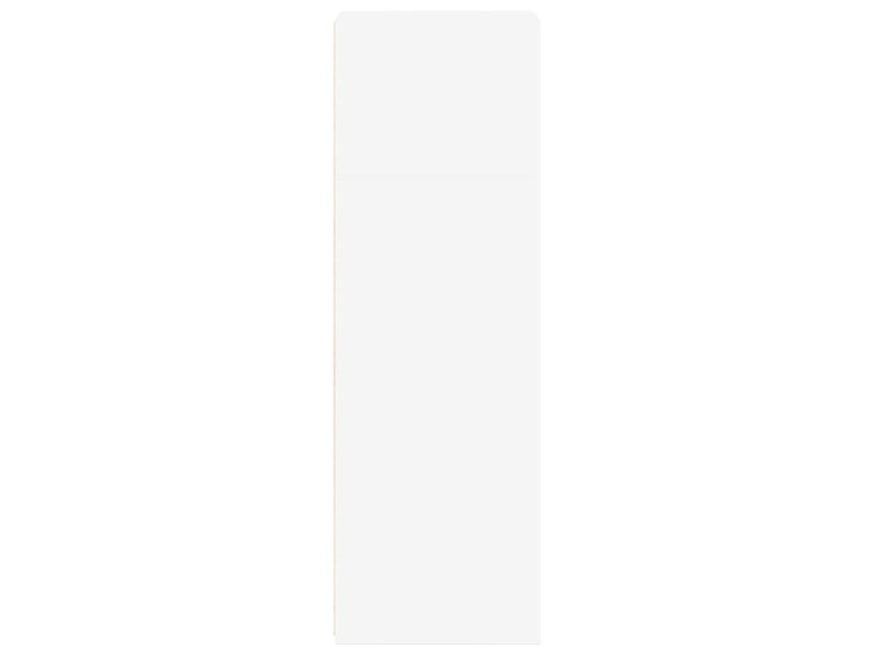  Buffet haut - bahut - meuble de rangement blanc 45x41x124 cm bois d'ingénierie  - Conforama E