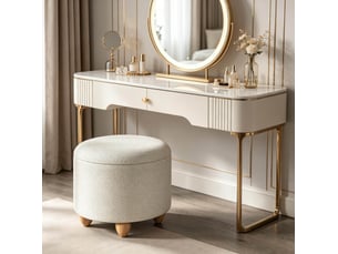 Banquette lit convertible couchage Occasionnel <strong>DESMIU</strong> <strong></strong> blanc