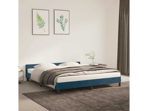 Lit 2 places 180x200 cm    coloris bleu