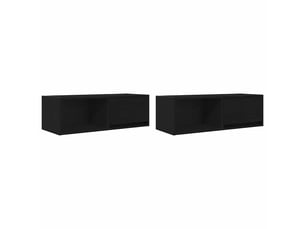 Meuble tv coloris noir 80 cm <strong></strong>  <strong></strong>