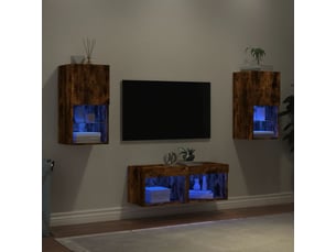 Meuble tv coloris marron 30.5 cm <strong></strong> <strong></strong>