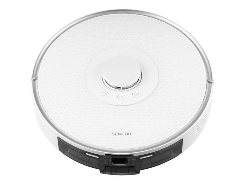  Sencor srv 9385wh robot aspirateur laveur blanc avec lidar 4000 pa et station auto-vide SRV 9385WH - Conforama B