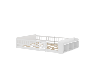 Sommier cadre à lattes 140x190 cm BEAUNIV   vendu sans sommier ni matelas