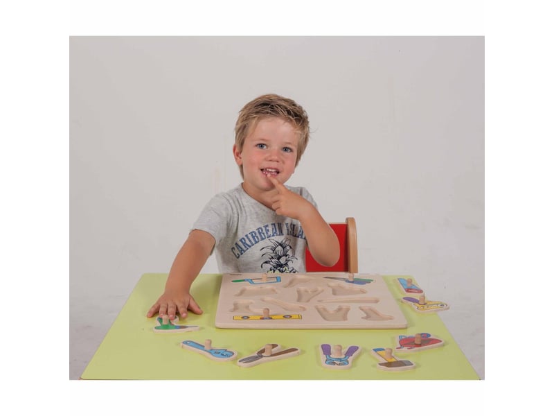  Educo outils  12 pièces de puzzle 8719924041038 - Conforama D