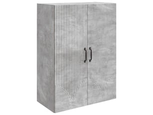 Armoire     <strong></strong> <strong></strong> coloris argenté largeur 66 cm