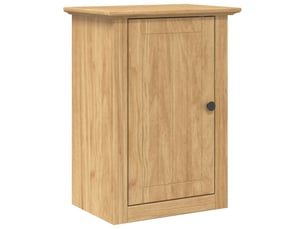 Armoire murale de salle de bain, cabinet de salle de bain bodo marron miel cf65188