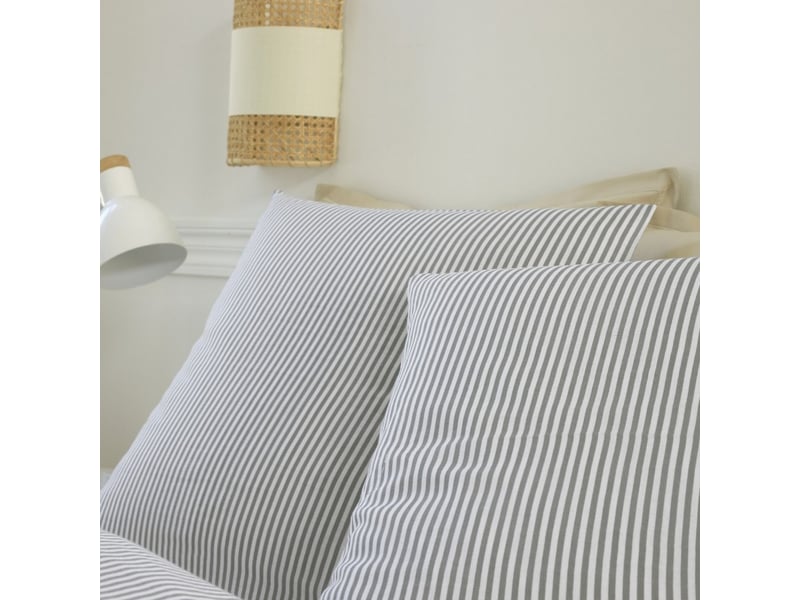  Parure de lit 220x240 cm gaze de coton léana PD23723 - Conforama C