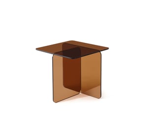 Table d'appoint 45x45x41 cm marron