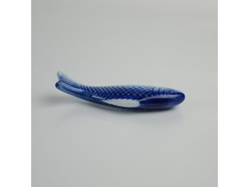  Porte-cuillère et repose-baguettes céramique poisson lot de 2 pour accessoires la cuisine et repas convivial  - Conforama C