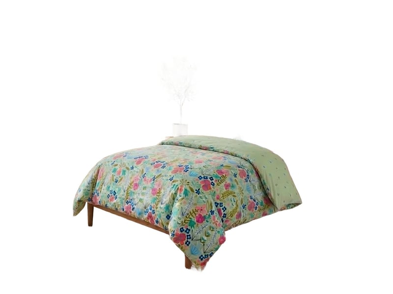  Parure de lit 140x200 cm percale de coton playfull - kate merritt PD25543 - Conforama A