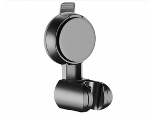 Support douche ventouse réglable - fixation universelle, pommeau de douche sans perçage, installation simple