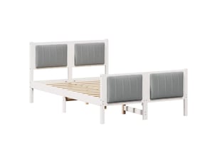 Lit 2 places 120x190cm    coloris blanc